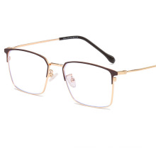 Fashion Arrivals Spectacle Metal Frames Men Blue Light Filter Glasses